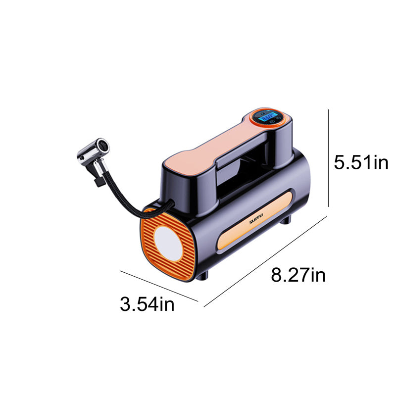 Tire Inflator 12V DC Portable Compressor Electric DC Auto Tire Pumps For Car Tires